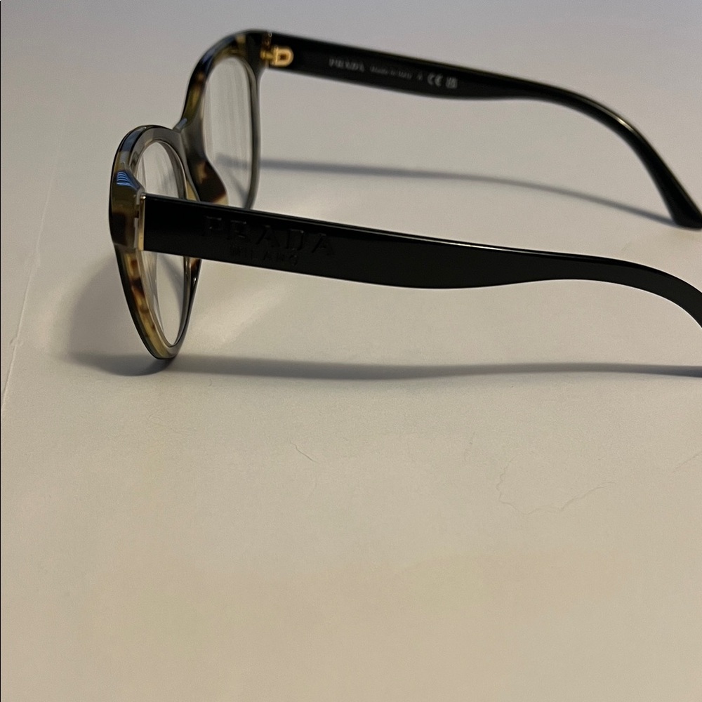 Prada Eyeglasses, Frames Only, VPR 05W-F 389-1O1, 53-19-140, Plastic, Italy EUC - Picture 2 of 10